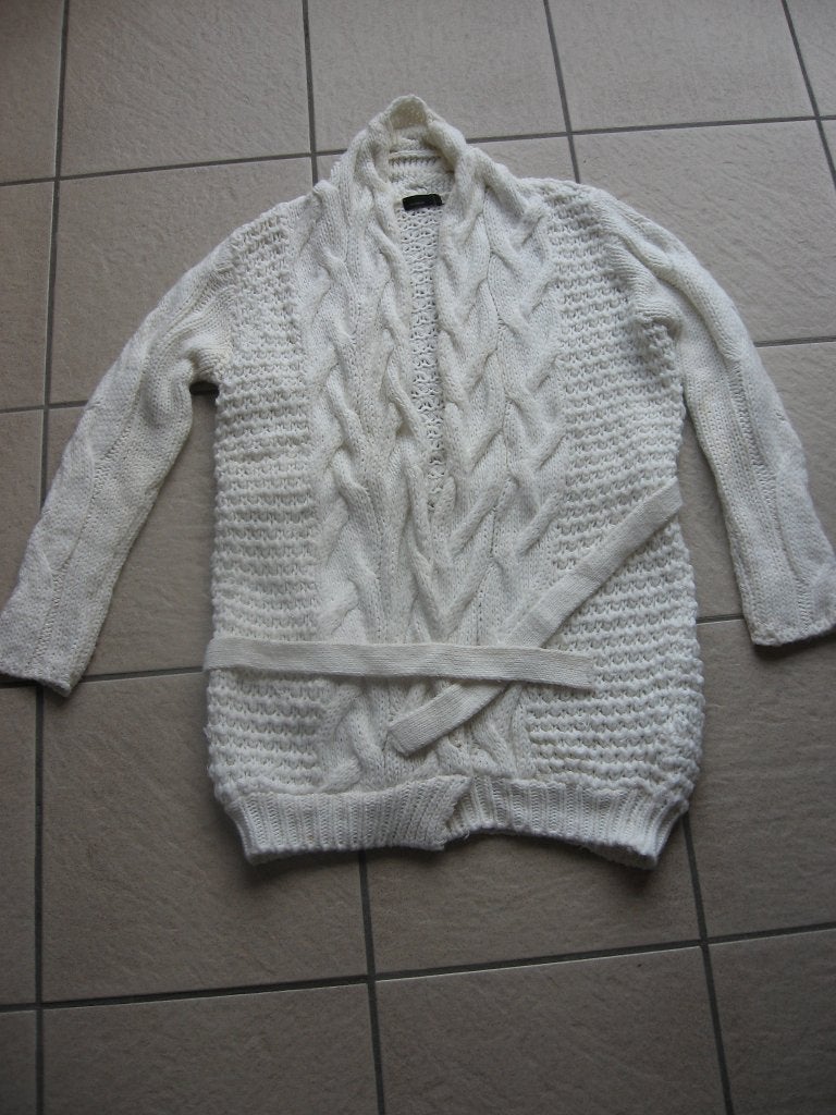 Mooi half lang ecru vest - vero moda - maat S ruglengte 70cm, Kleding | Dames, Truien en Vesten, Vero Moda, Wit, Ophalen of Verzenden