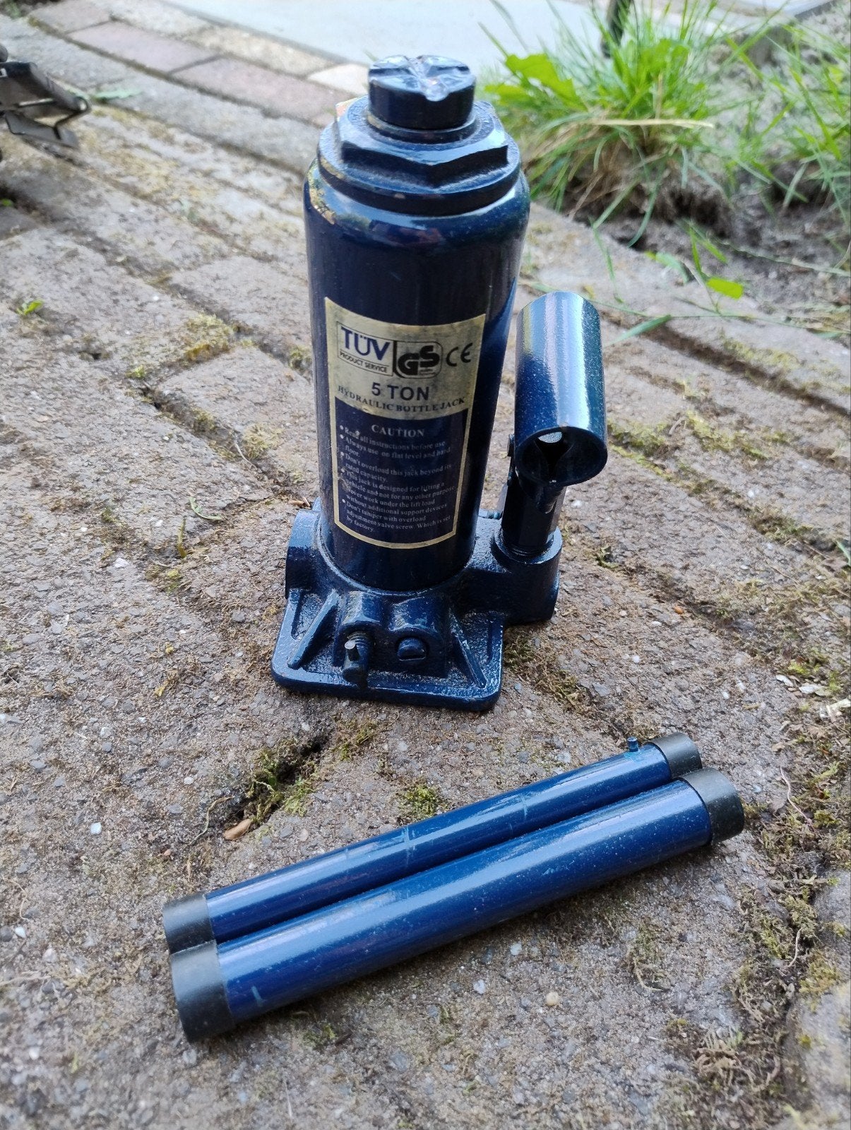 Potkrik. Hydraulisch, Ophalen, Zo goed als nieuw