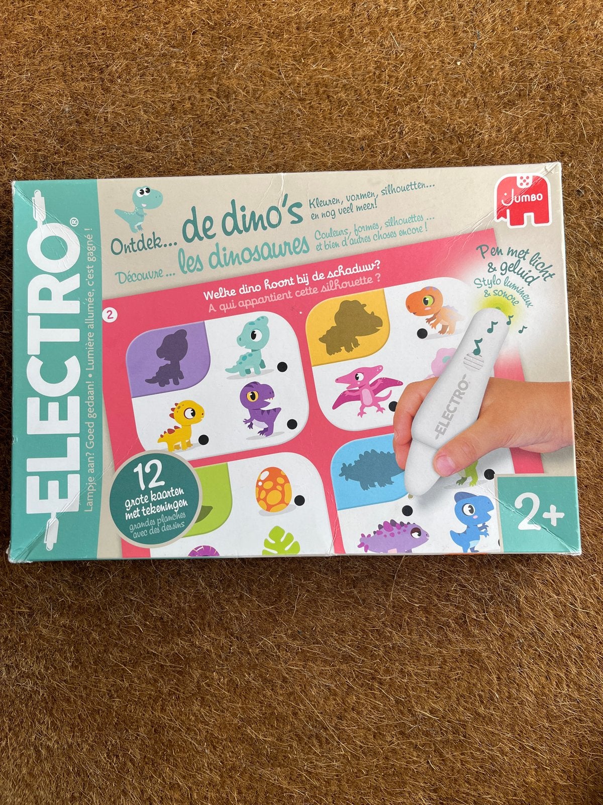 Jumbo Electro Ontdek de Dino's - Educatief Spel 2+, Ophalen, Gebruikt, Elektronica, Met licht
