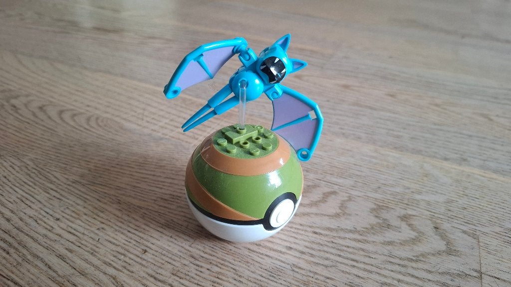 Mega Construx Pokémon Poké Ball Zubat, Ophalen of Verzenden, Gebruikt, Megabloks