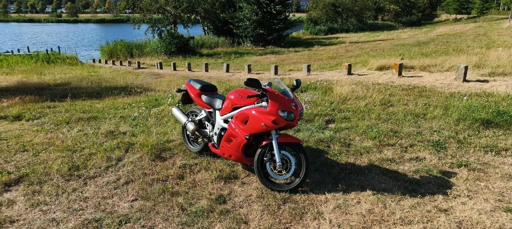 Suzuki SV650 volle kuip (2000), Motoren, 2 cilinders, Sportuitlaat, Motorrijbewijs A, Gebruikt