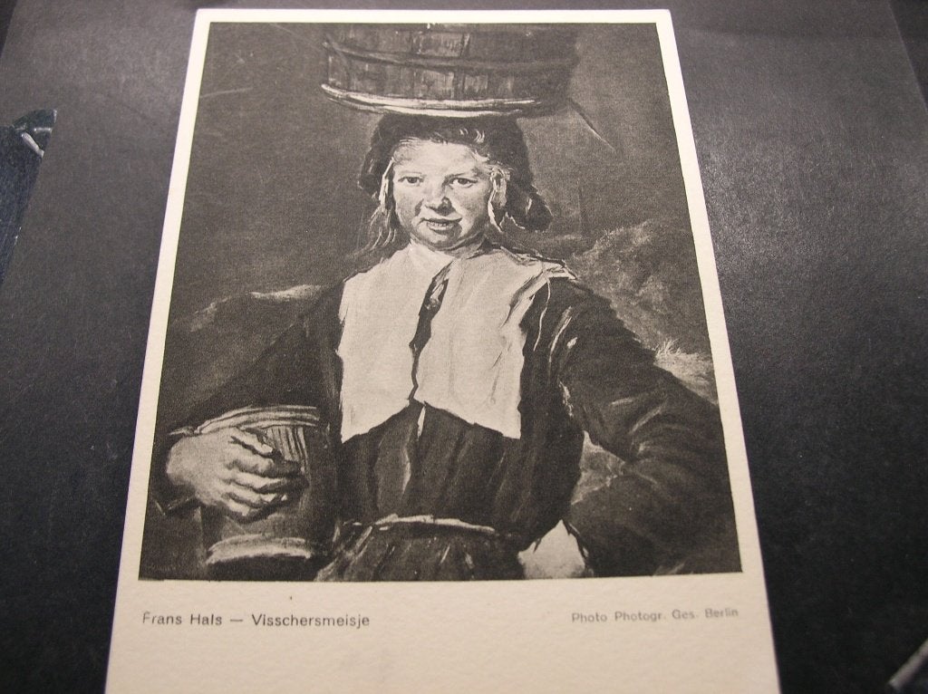 Voor het Kind ansichtkaart 1928 Vissersmeisje, Verzamelen, Verzenden, 1920 tot 1940, Ongelopen, Kinderen