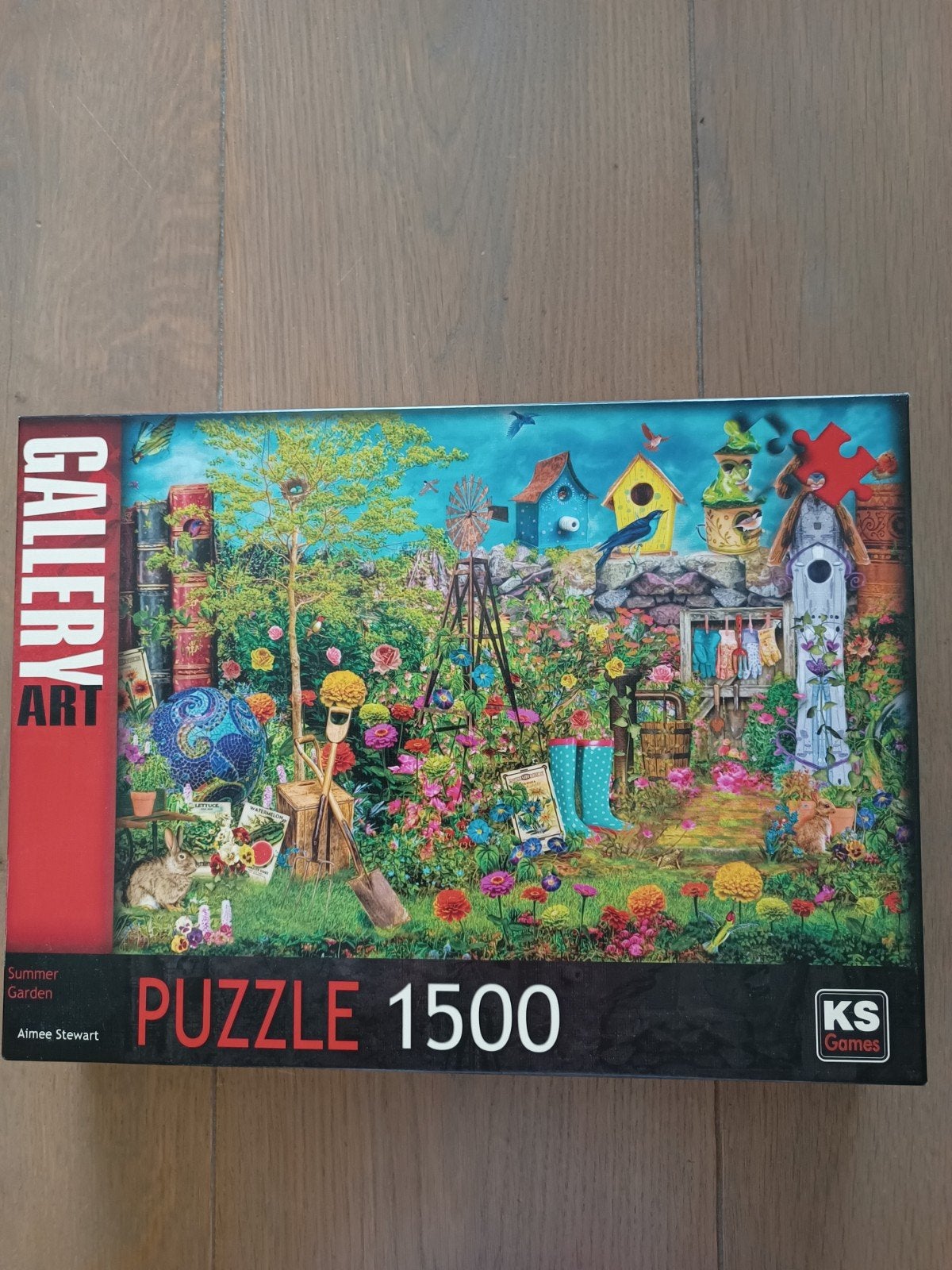 Puzzel Gallery art, Hobby en Vrije tijd, Denksport en Puzzels, Ophalen, 500 t/m 1500 stukjes, Zo goed als nieuw, Legpuzzel