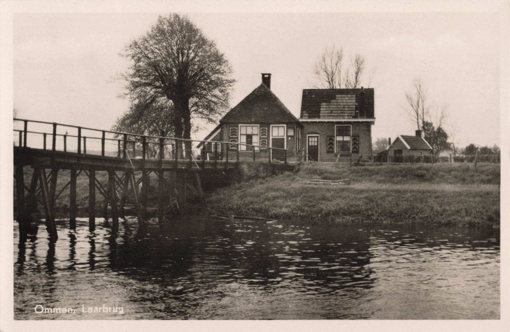 Ommen Laarbrug B3518, Ophalen, 1940 tot 1960, Ongelopen, Overijssel