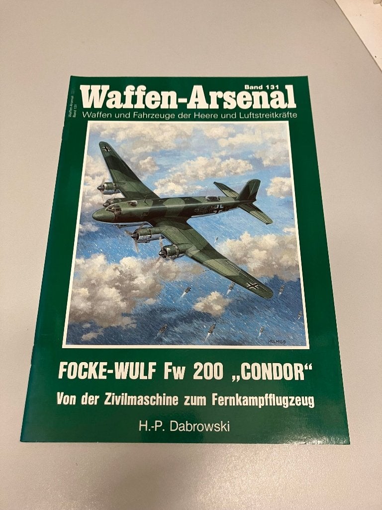 Focke Wulf Fw200 Condor Waffen Arsenal, Ophalen of Verzenden, Tweede Wereldoorlog, Gelezen, Luchtmacht