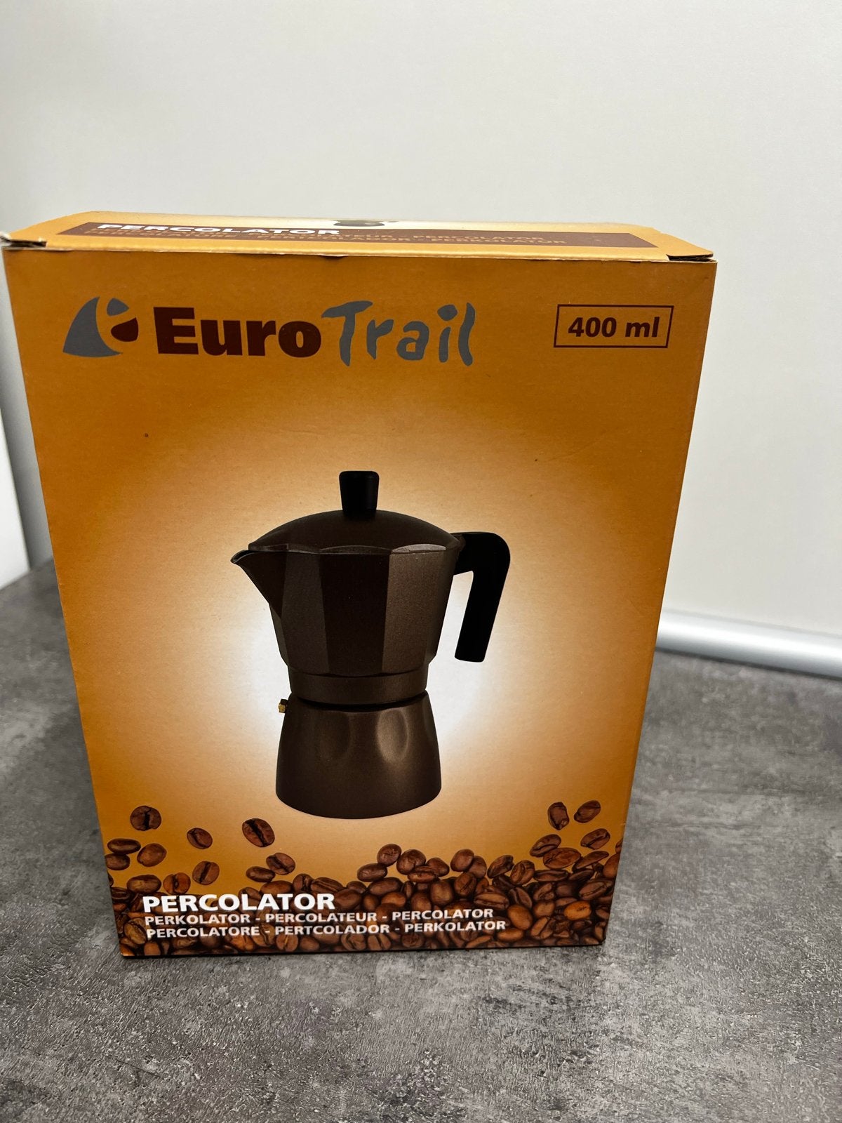 EuroTrail Percolator - Nieuw in doos, Overige modellen, 10 kopjes of meer, Nieuw, Gemalen koffie