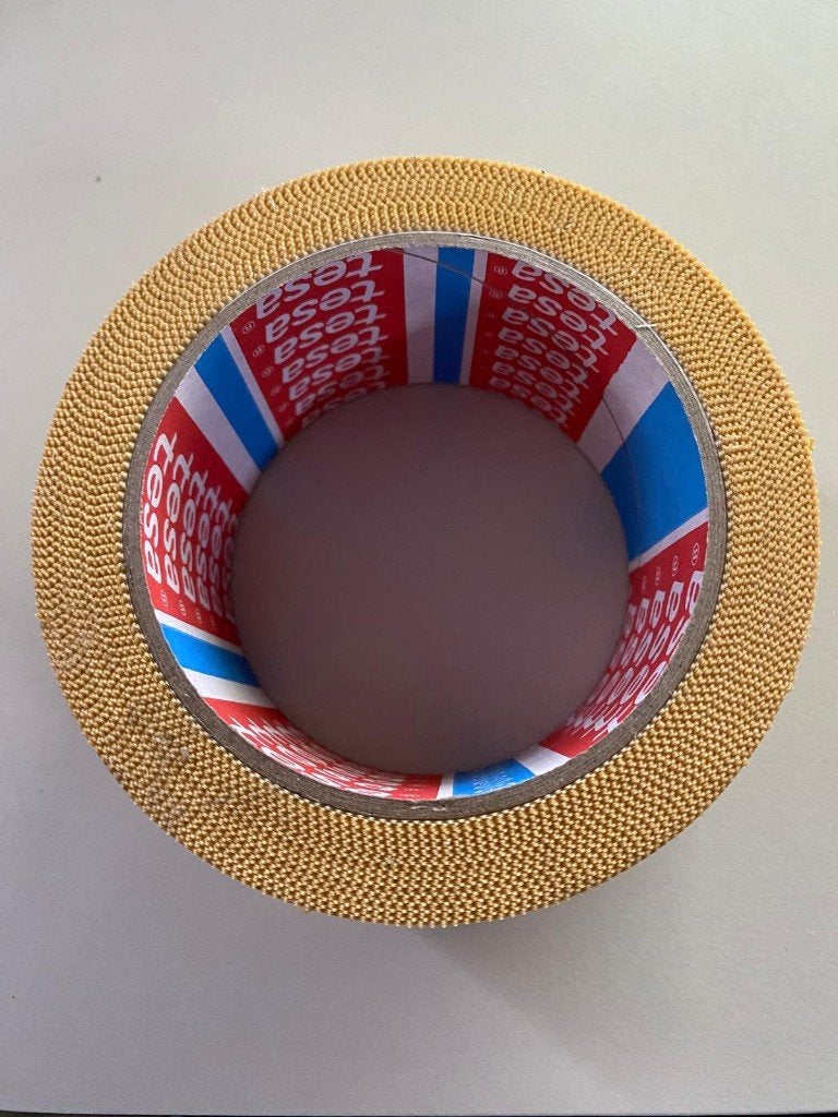 TESA dubbelzijdige tape extra strong, reststuk, Huis en Inrichting, Ophalen of Verzenden, Nieuw, Vinyl