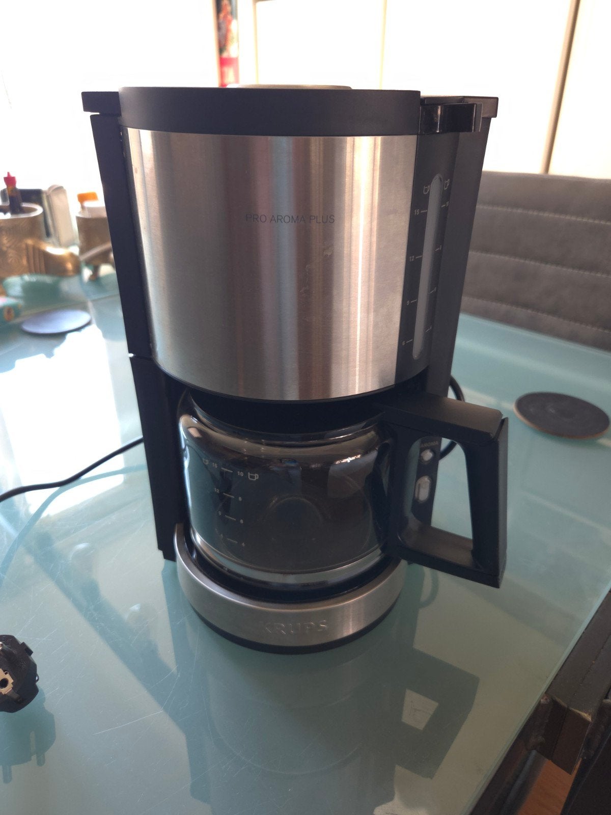 Krups ProAroma Plus Koffiezetapparaat - Gebruikt, Gebruikt, 10 kopjes of meer, Koffiemachine, Gemalen koffie