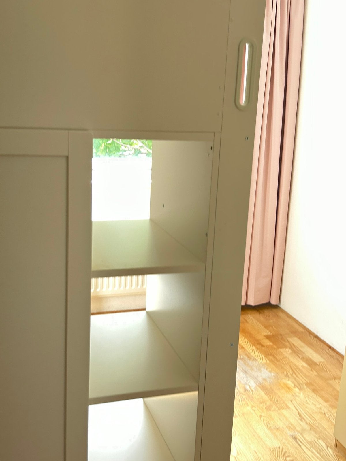 IKEA SMÅSTAD hoogslaper met bureau – €150, Ophalen, Zo goed als nieuw, Hoogslaper