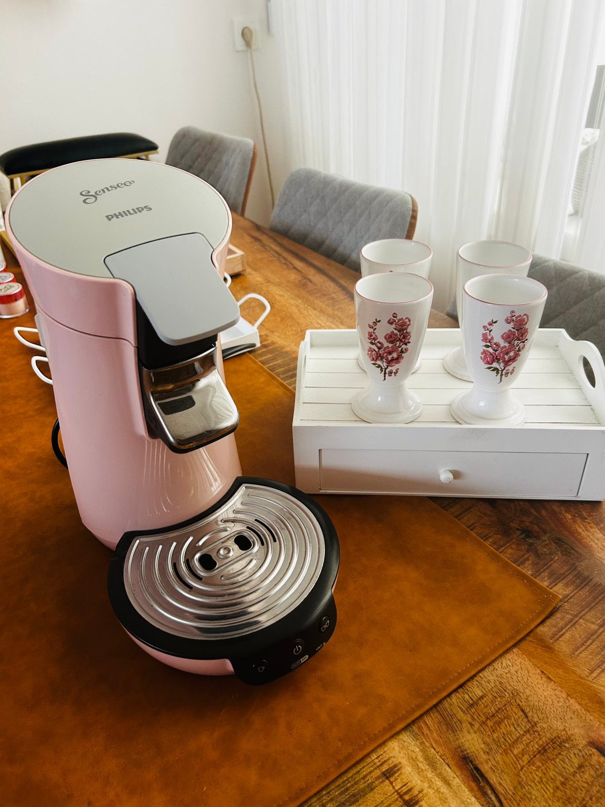 Roze Senseo, Ophalen, Zo goed als nieuw, Koffiemachine
