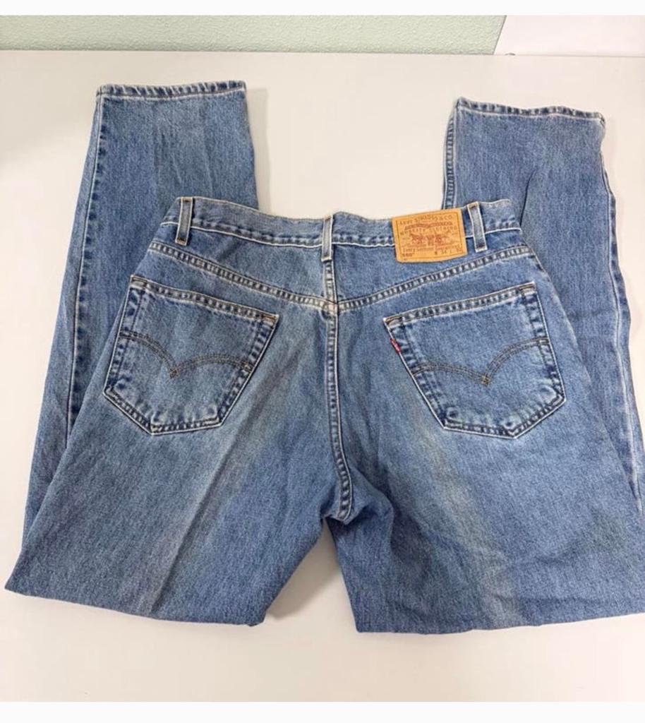 Vintage Levi’s 550 Jeans W34 - L32 Heren spijkerbroek Levis, Blauw, Ophalen of Verzenden, Zo goed als nieuw, H