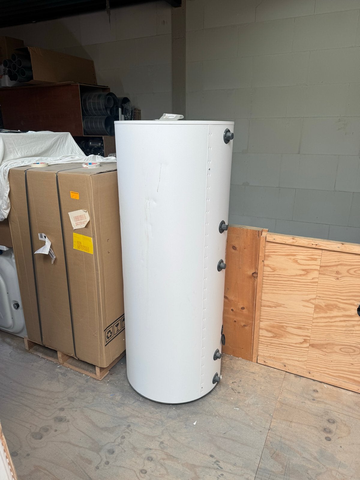 Viessmann 300L geëmailleerde boiler - Nieuw met schade, Doe-het-zelf en Verbouw, Ophalen of Verzenden, Nieuw, Overige typen