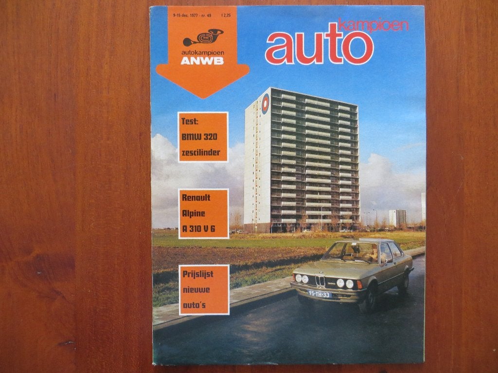Autokampioen 49 1977 BMW 320 6-cil., Renault Alpine A 310 V6, Ophalen of Verzenden, Nieuw, BMW