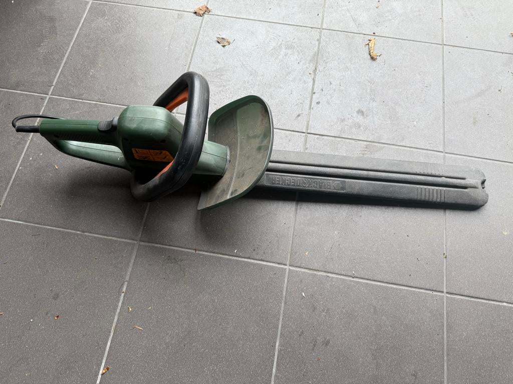 Black & Decker GT520 500W Heggenschaar 43cm, Ophalen of Verzenden, Gebruikt, Elektrisch