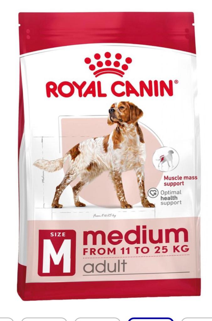 Royal Canin Medium, Ophalen, Hond