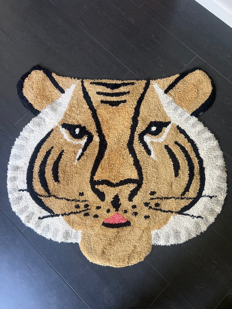 Tijger kleed, Ophalen, 50 tot 100 cm, 100 tot 150 cm, Zo goed als nieuw