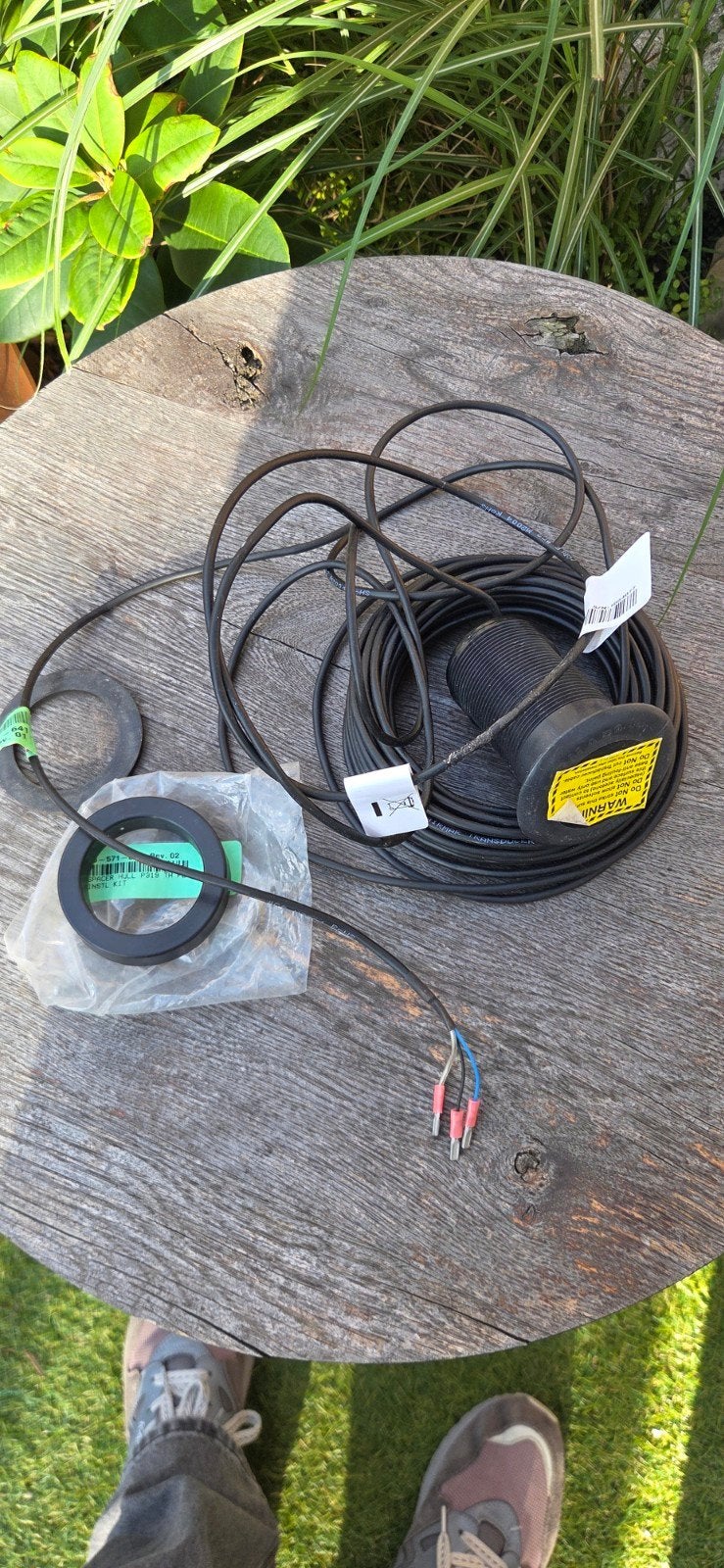Airmar P319 dieptetransducer, Watersport en Boten, Navigatiemiddelen en Scheepselektronica, Ophalen, Nieuw