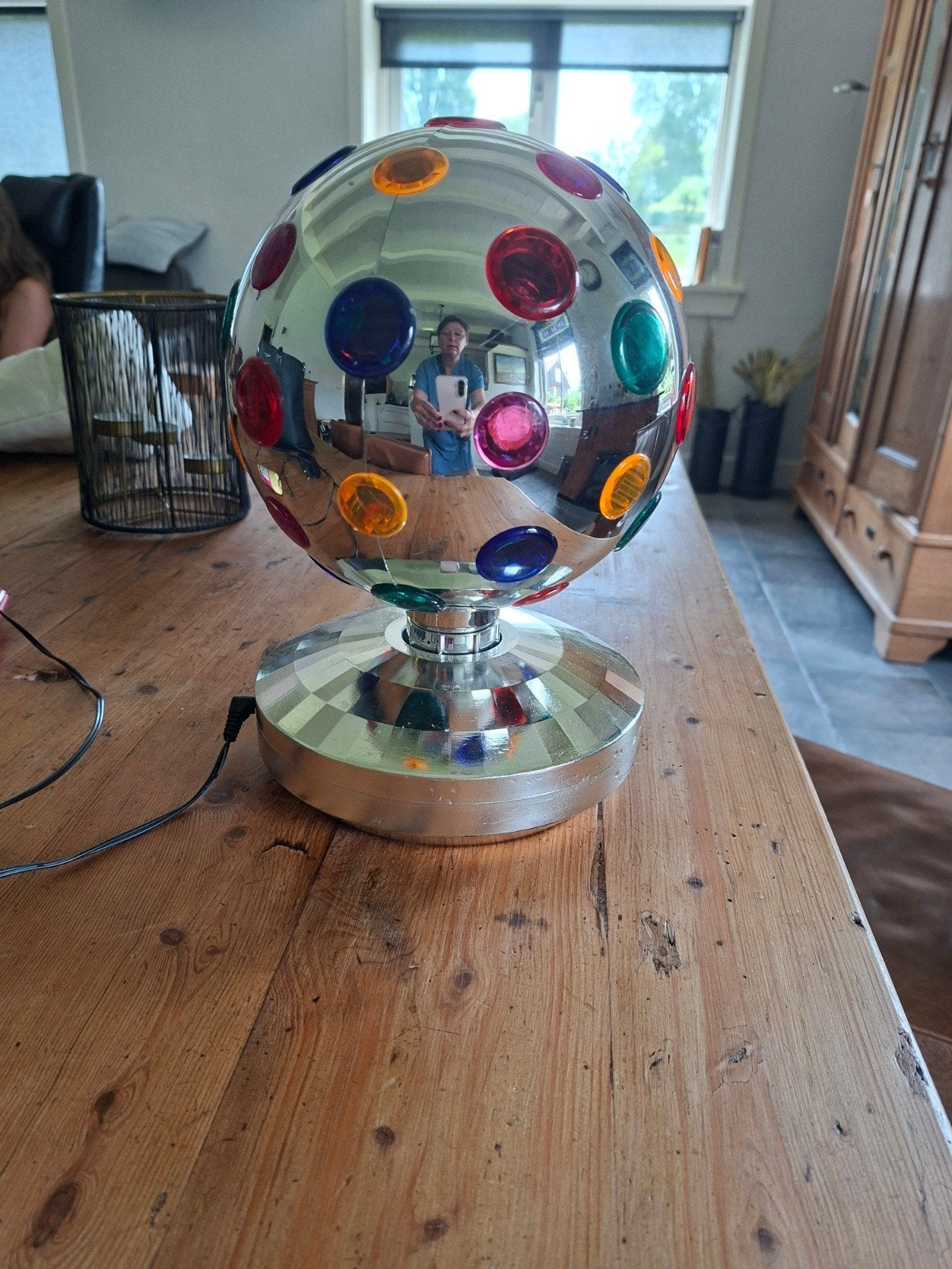 Discobal met gekleurde lampjes, Ophalen of Verzenden, Nieuw