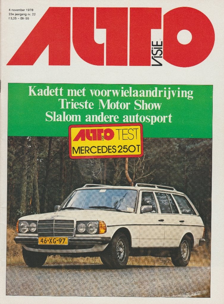 Testen van Mercedes W123 (oa 230 - 250 - 280 TE ), Gelezen, Autovisie, Mercedes, Ophalen of Verzenden