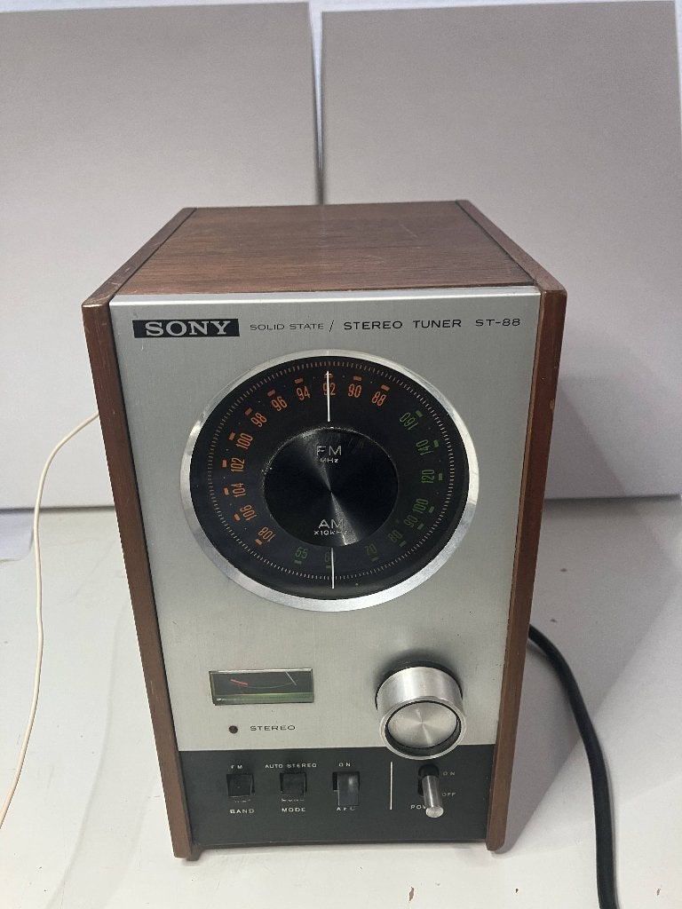 Sony ST- 88 boekenplank radio , Ophalen of Verzenden, Gebruikt