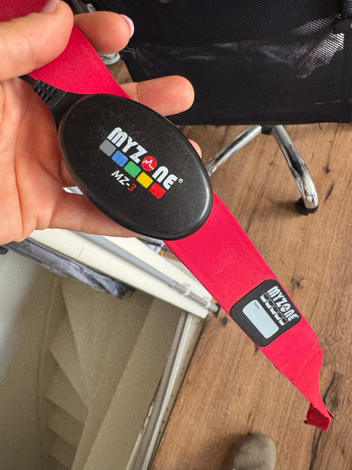Myzone MZ-3 Hartslagmeter met Borstband, Ophalen, Zo goed als nieuw, Overige merken, Met borstriem
