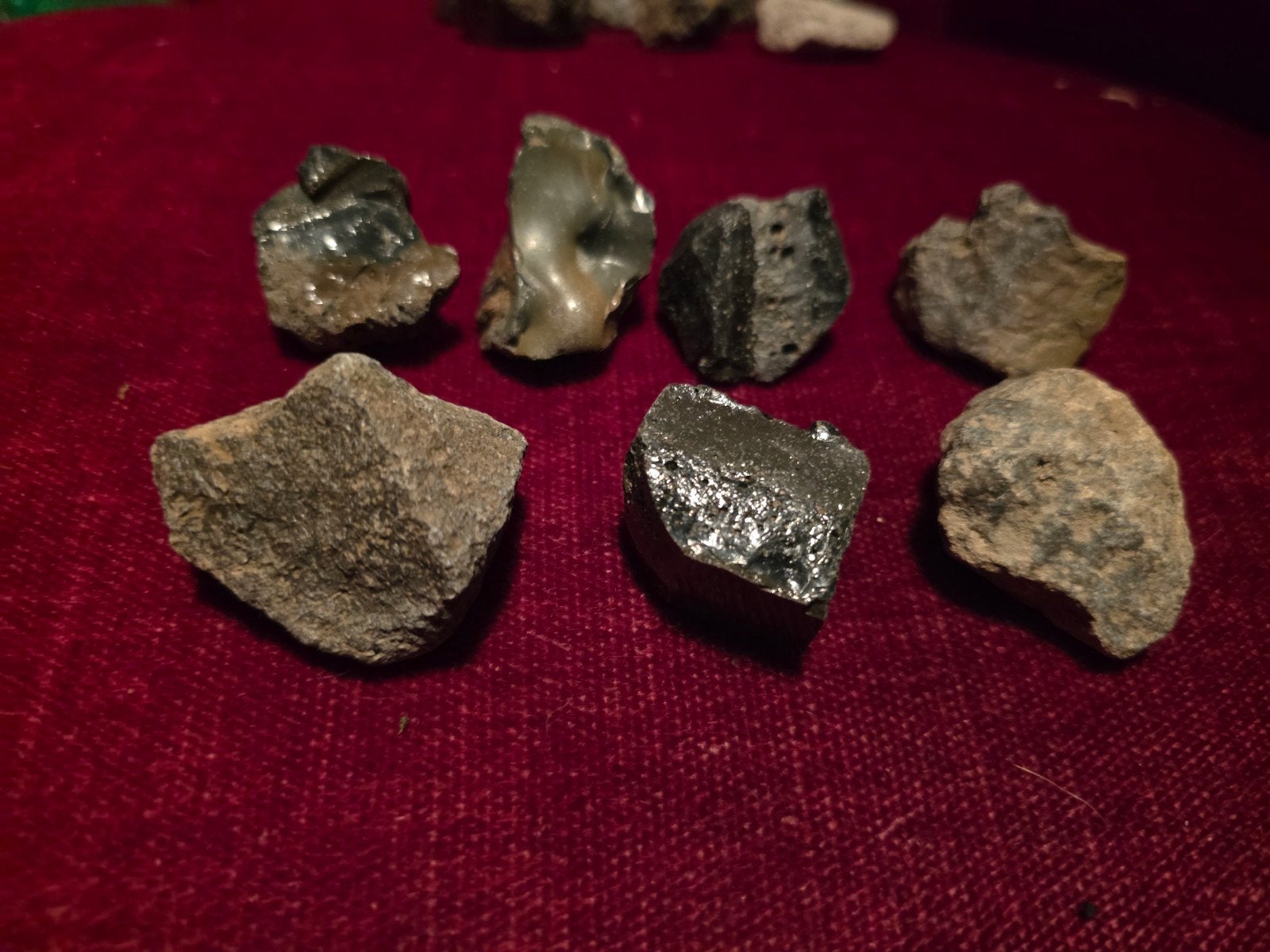 NWA IJzerhoudende Meteoriet Impactite - Oude Verzameling, Verzamelen, Mineralen en Fossielen, Ophalen of Verzenden