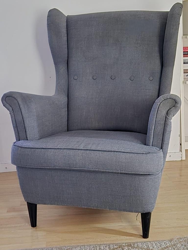 fauteuil, Huis en Inrichting, Fauteuils, Gebruikt, Stof, Overige materialen, 50 tot 75 cm, 75 tot 100 cm, Ophalen