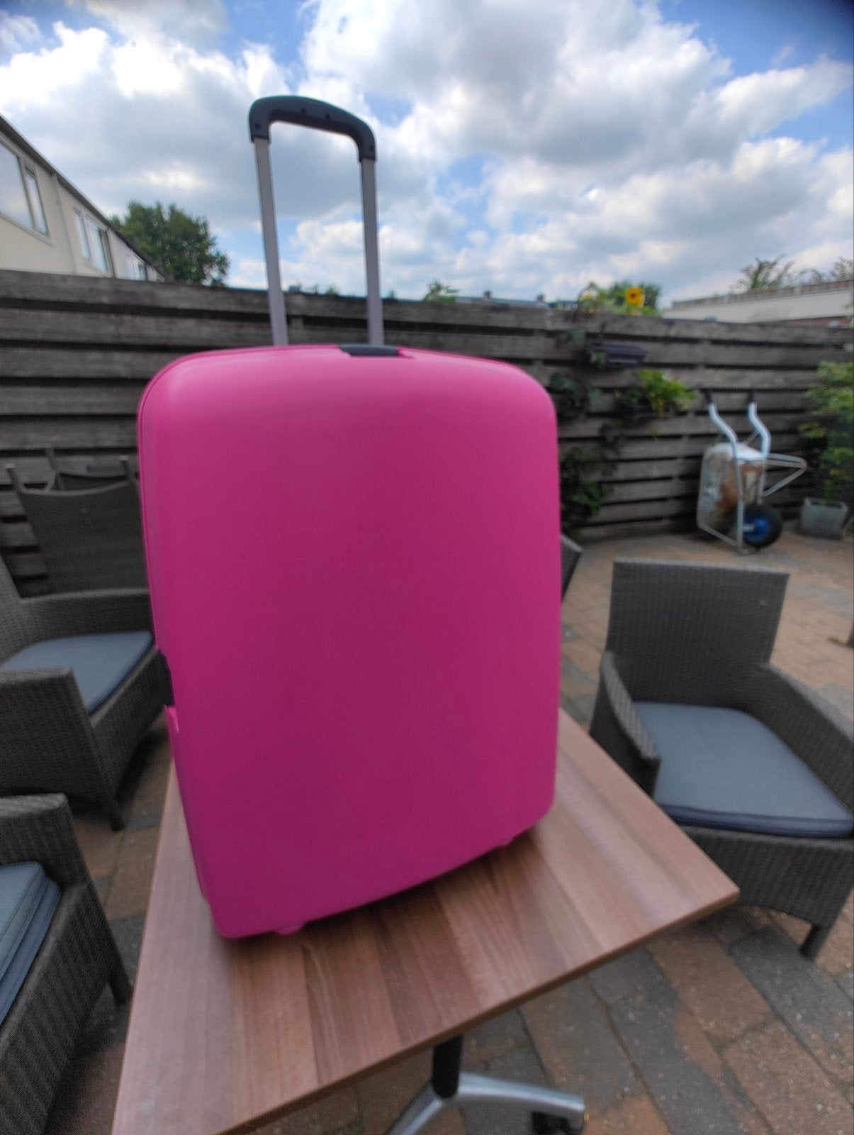 Grote koffer, Ophalen, Hard kunststof, 70 cm of meer, 45 tot 55 cm