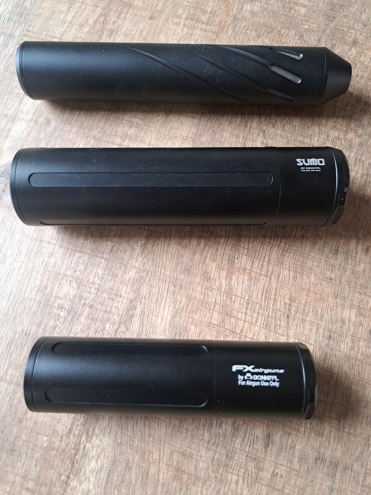 Verschillende geluidsdempers luchtbuks pcp .22 .177 .25 9mm, Ophalen of Verzenden
