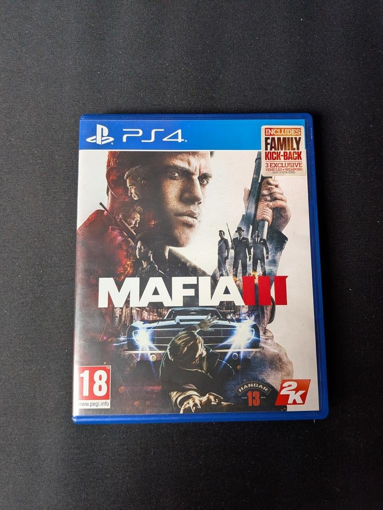 Mafia 3 PS4, Spelcomputers en Games, Avontuur en Actie, Vanaf 18 jaar, Verzenden, 1 speler