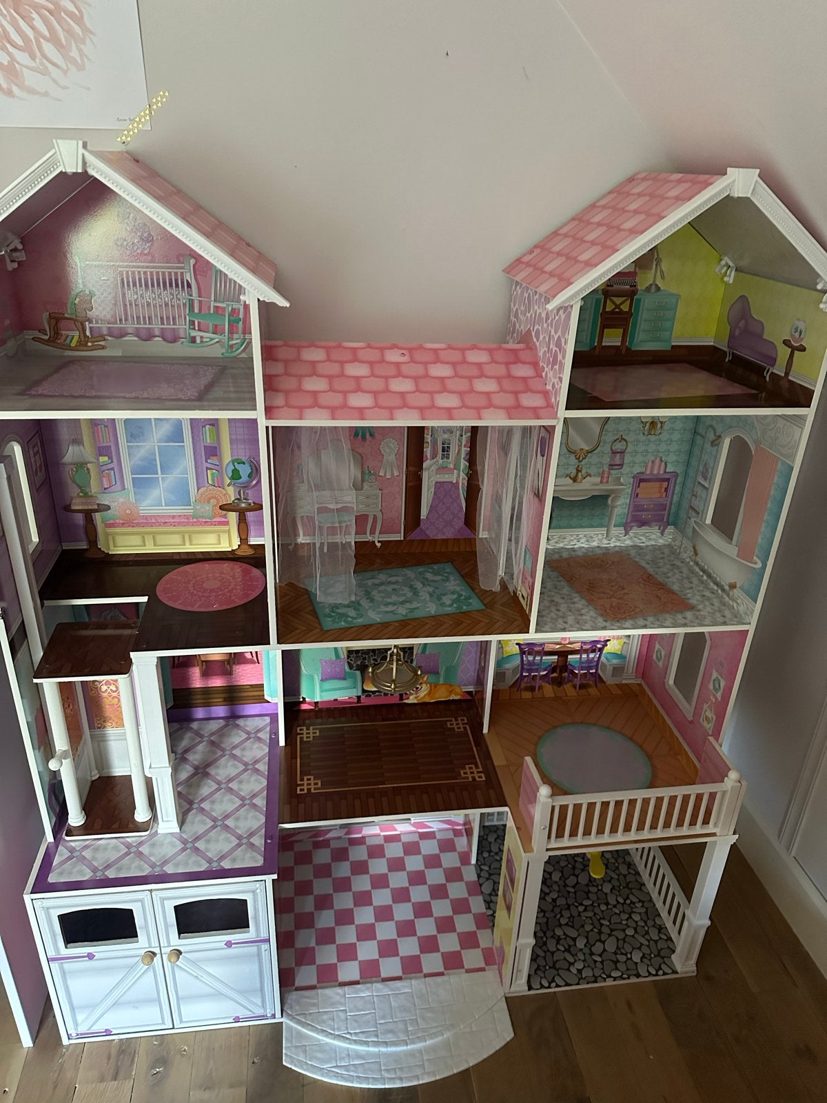 Kidscraft Groot Poppenhuis, met vele accesoires, Kinderen en Baby's, Ophalen, Gebruikt, Poppenhuis