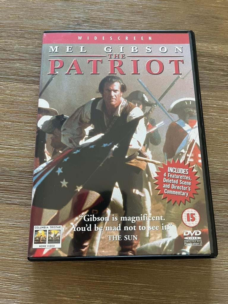 The Patriot, Vanaf 12 jaar, Ophalen of Verzenden, Zo goed als nieuw, Historisch of Kostuumdrama