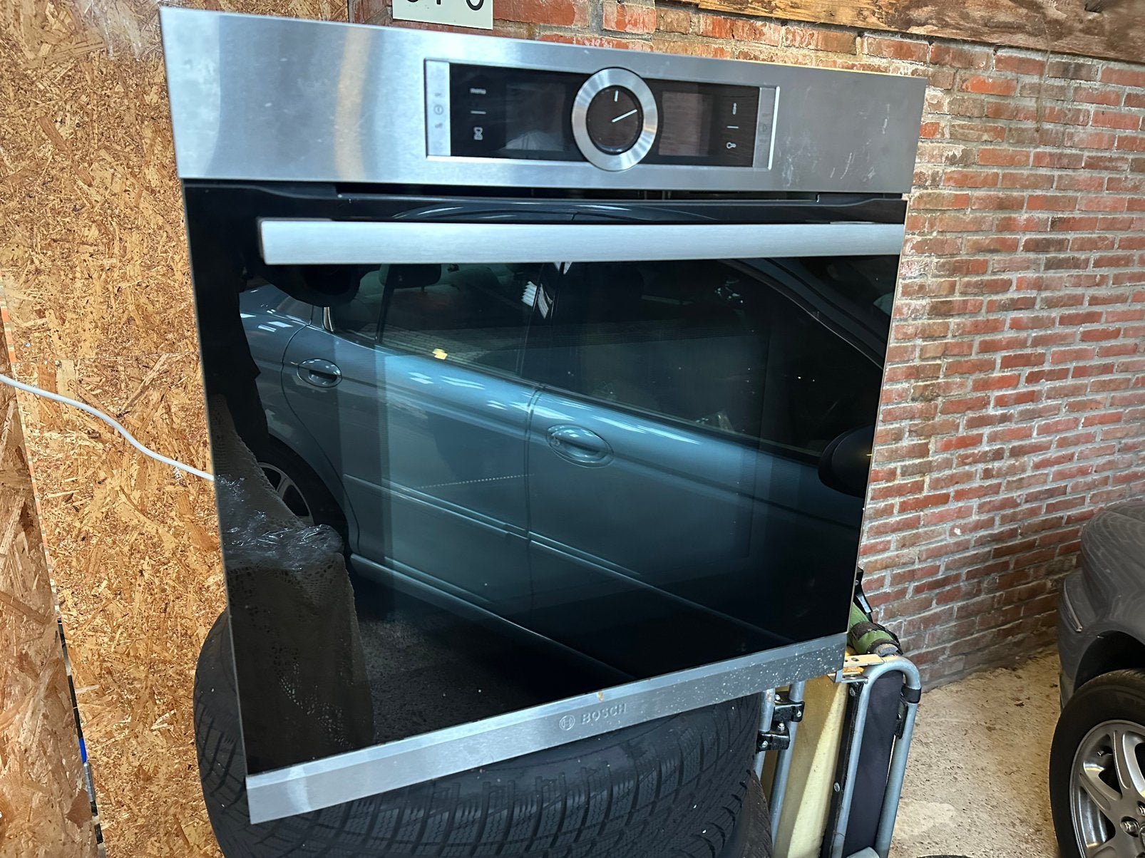 Bosch Combi oven inbouw, Witgoed en Apparatuur, Ophalen, Zo goed als nieuw