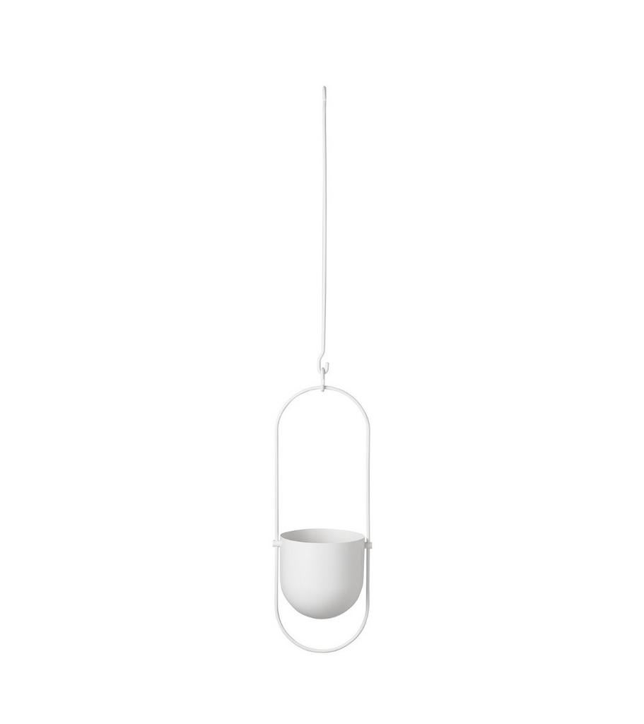IKEA CHILISTRÅN Hangende Bloempot Wit - Nieuw in doos, Tuin en Terras, Minder dan 60 cm, Rond, Nieuw, Ophalen of Verzenden