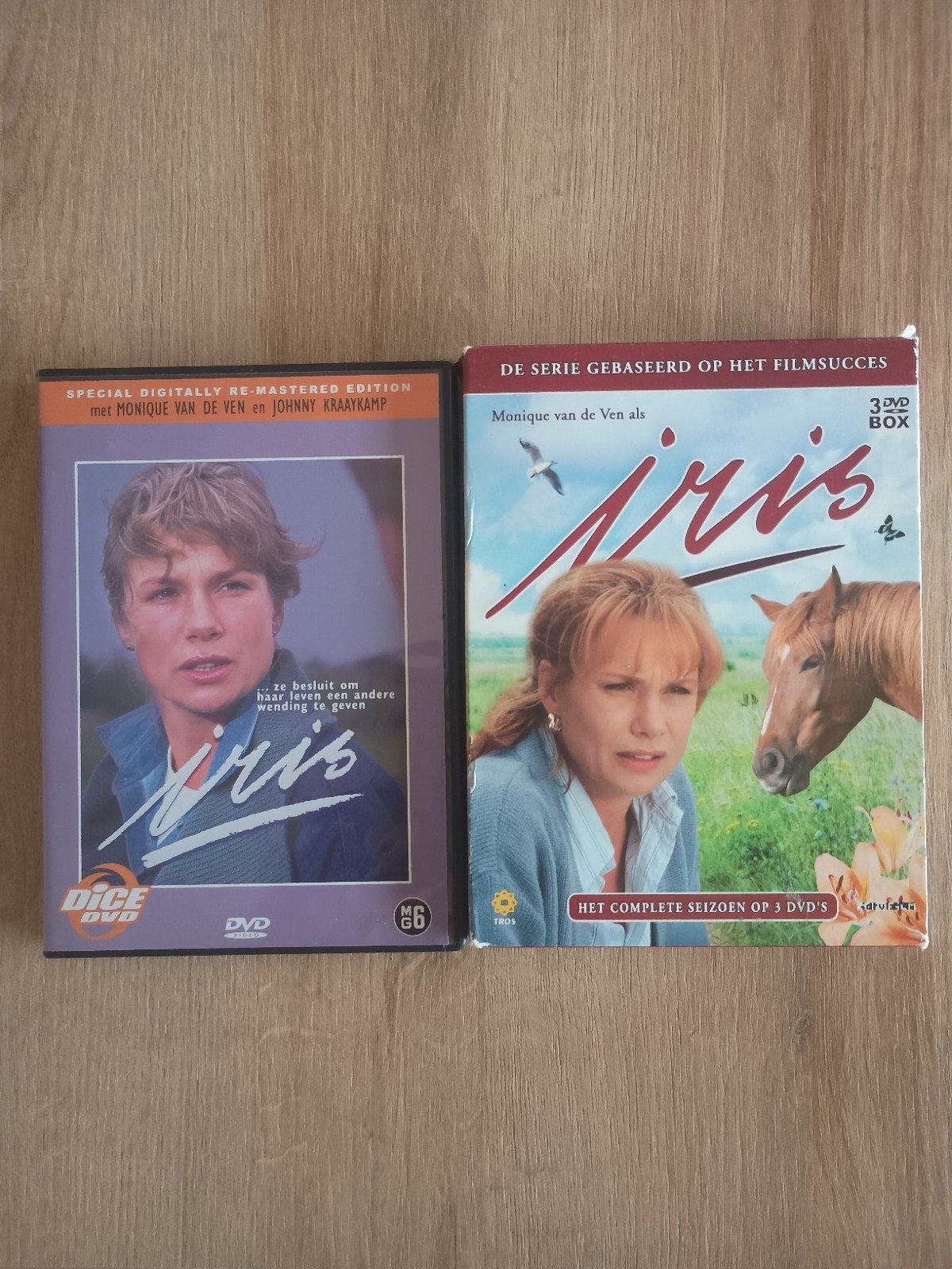Iris DVD en TV-serie Boxset - Monique van de Ven, Gebruikt, Nederlands, Vanaf 6 jaar, Actie en Avontuur