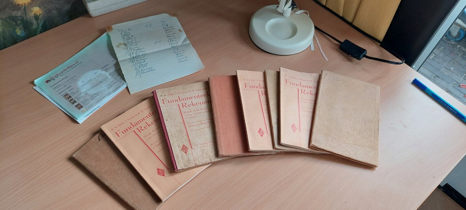 Fundamenteel Rekenen - Diverse delen (oud schoolboek), Boeken, Ophalen of Verzenden, Gelezen, Overige niveaus