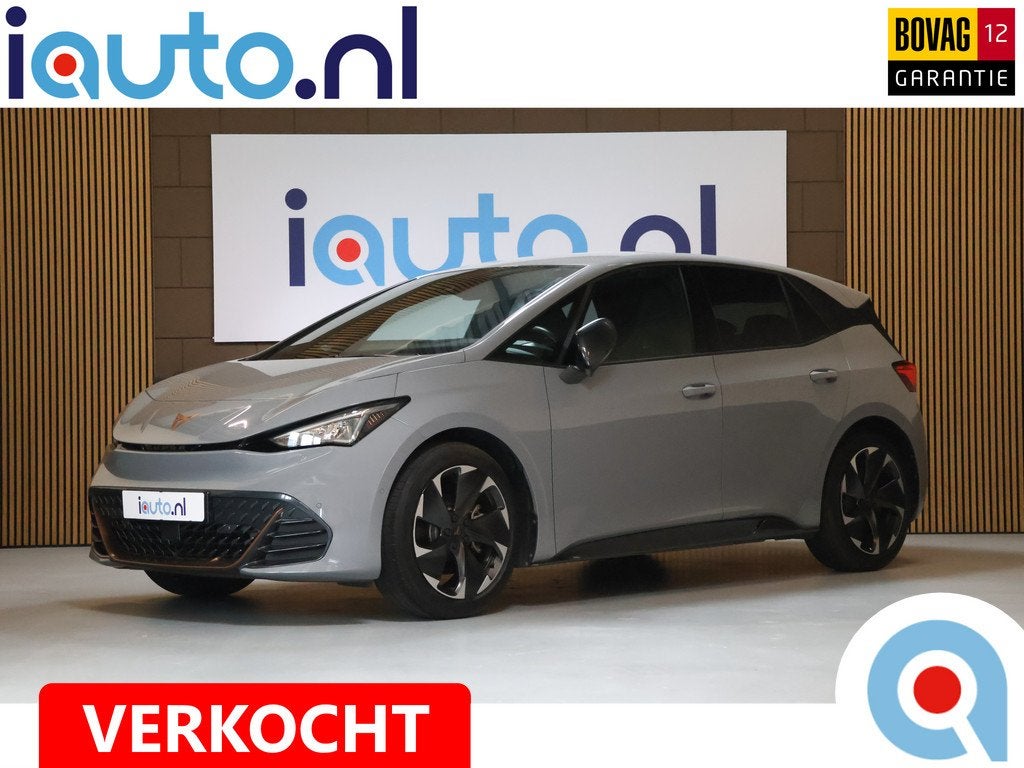CUPRA Born Adrenaline 62 kWh 231PK/LED Plus/Winterpakket/Dod, Auto's, Automaat, Achterwielaandrijving, Gebruikt, Leder en Stof