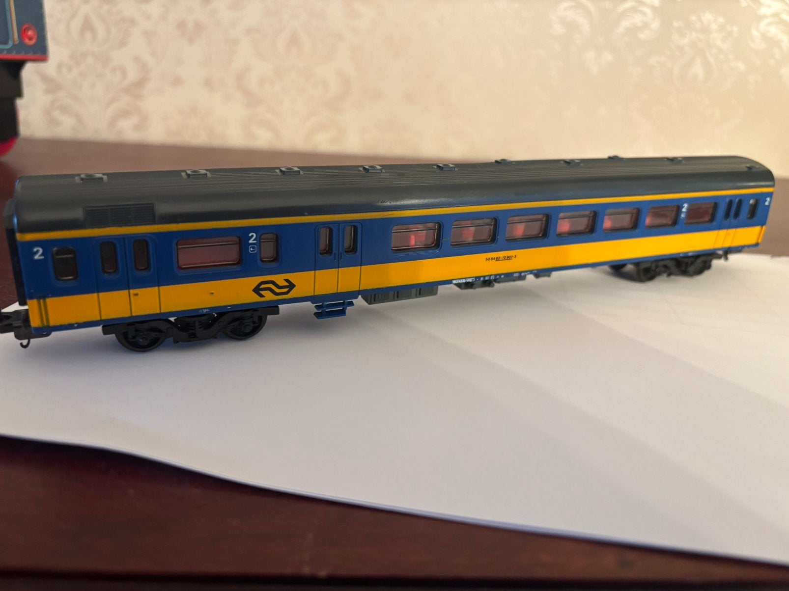 LIMA NS TREINWAGON ca 28cm compleet ITALY OOK VOOR MARKLIN, Wisselstroom, Analoog, Wagon, Ophalen of Verzenden