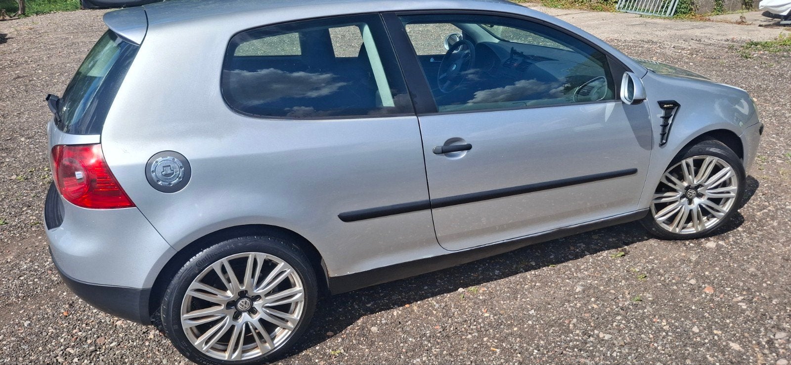 Volkswagen Golf 1.4 16V 55KW 3D 2004 Grijs, Auto's, Voorwielaandrijving, 74 pk, 4 cilinders, 610 kg