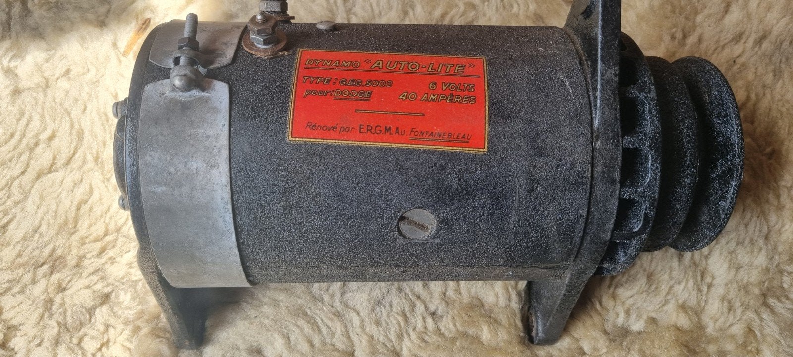 Dodge dynamo oorlogs voertuig ww2, Ophalen, Landmacht, Nederland