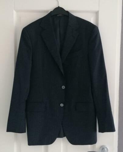 The Society Shop donker blauw gestreept colbert 48 M 37166, ., The Society Shop, Ophalen of Verzenden, Zo goed als nieuw