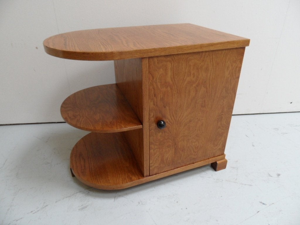 Art Deco bijzet tafel, 45 tot 60 cm, Minder dan 55 cm, Ophalen of Verzenden, Onbekend