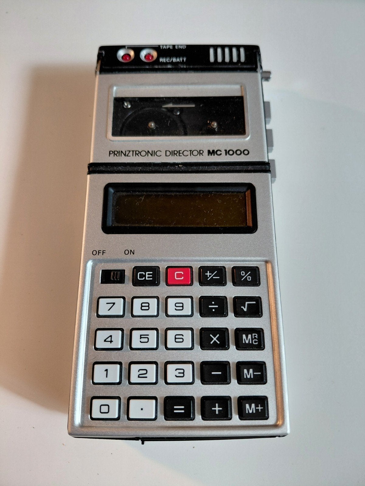Rekenmachine recorder Prinztronic MC 1000, Diversen, Ophalen of Verzenden