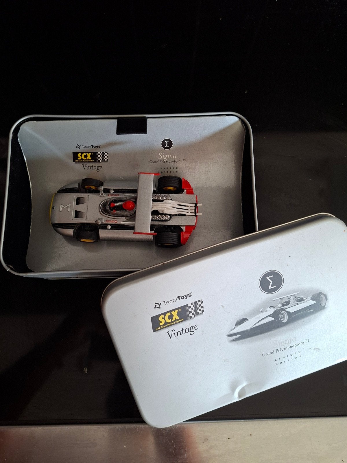 SCX Vintage Sigma Grand Prix monoposto F1 Limited Edition, Ophalen of Verzenden, Zo goed als nieuw, Elektrisch, Onderdelen