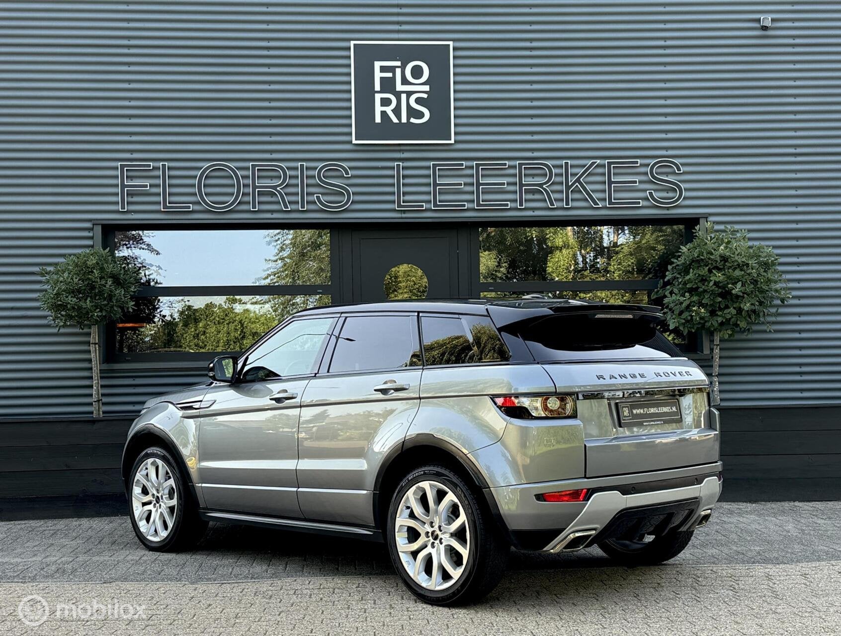 Range Rover Evoque | 2.0 Si 4WD Dynamic | Zwart Leer | 2012, Automaat, Automatische klimaatregeling, Gebruikt, 4 cilinders