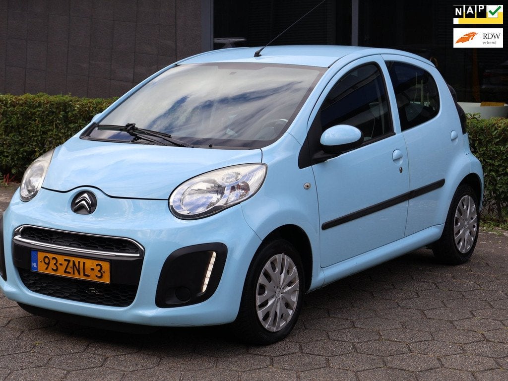 Citroen C1 1.0 Collection|Carplay|Camera|Nav|Airco|Trekhaak, Auto's, Voorwielaandrijving, Euro 5, Stof, Gebruikt