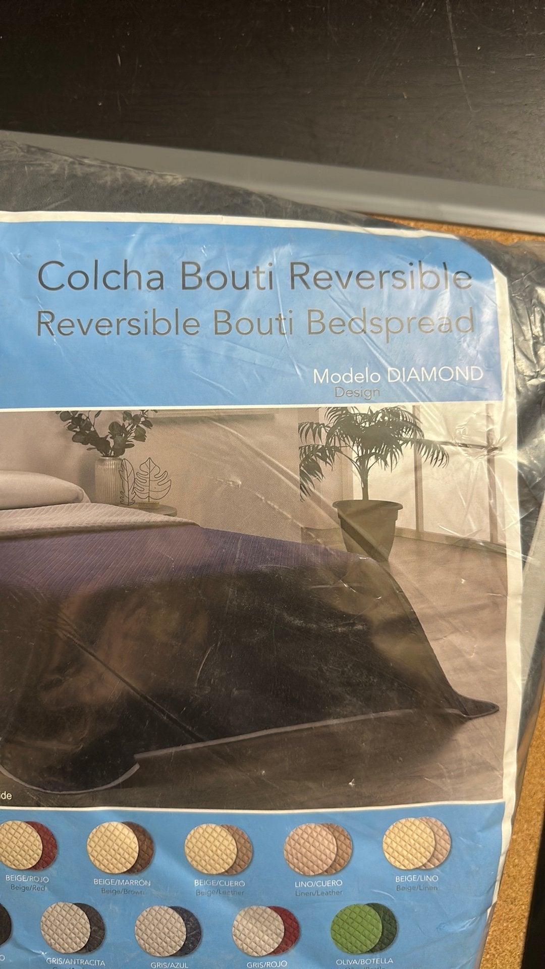 Nieuw Martina Home Reversible Bouti Bedsprei - Diamond Desig, Overige kleuren, ., Ophalen of Verzenden, Deken of Dekbed