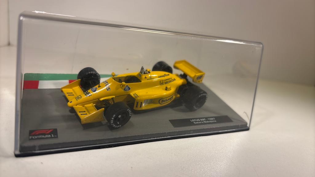 F1 lotus 99t satoru nakajima atlas 1.43, Overige merken, Auto, Ophalen of Verzenden, A