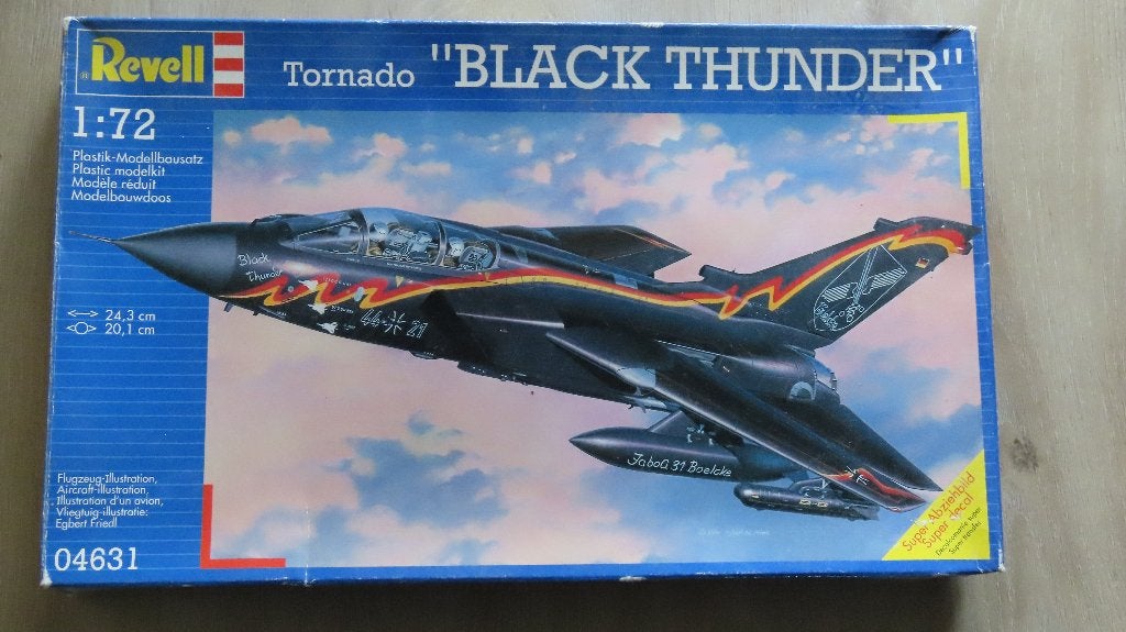 Tornado 'Black Thunder' Revell 1/72, Hobby en Vrije tijd, 1:72 tot 1:144, Revell, Nieuw, Ophalen of Verzenden