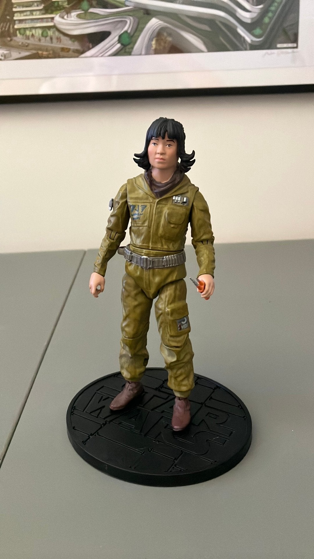 Star Wars Rose Die Cast Actiefiguur, Ophalen, Zo goed als nieuw, Actiefiguurtje